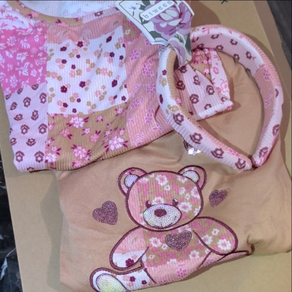🆕(3pc) Shirts+Headband